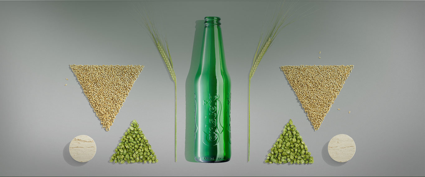 בקבוק ורכיבי בירה